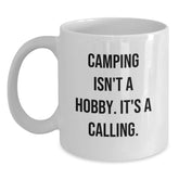 Funny Camping Quotes White Coffee Mugs Gifts from Friends for Camping Lovers at Christmas Unique Gifts - Main